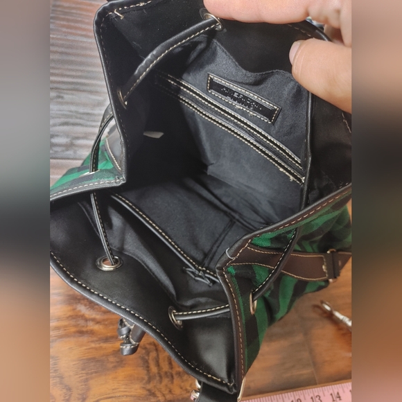 NWOT American Living green plaid shoulder bag - Picture 4 of 6